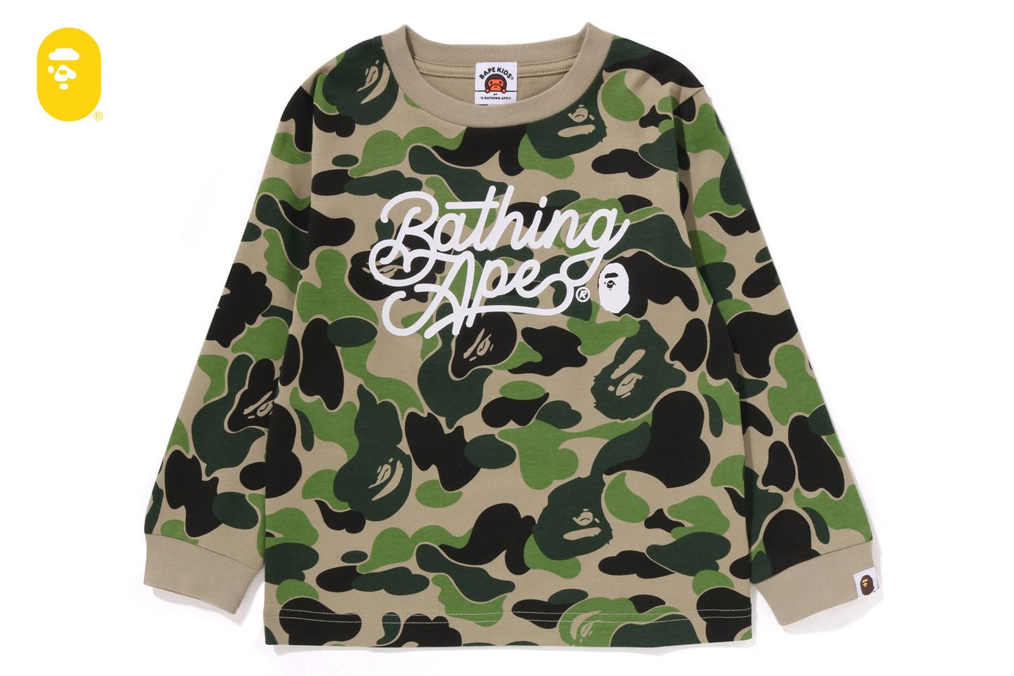 BAPE ABC CAMO 長袖T恤