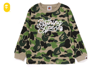 BAPE ABC CAMO 長袖T恤