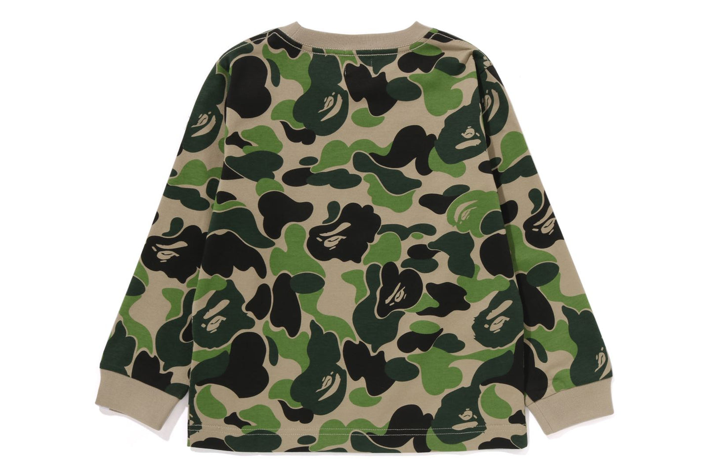 BAPE ABC CAMO LS TEE