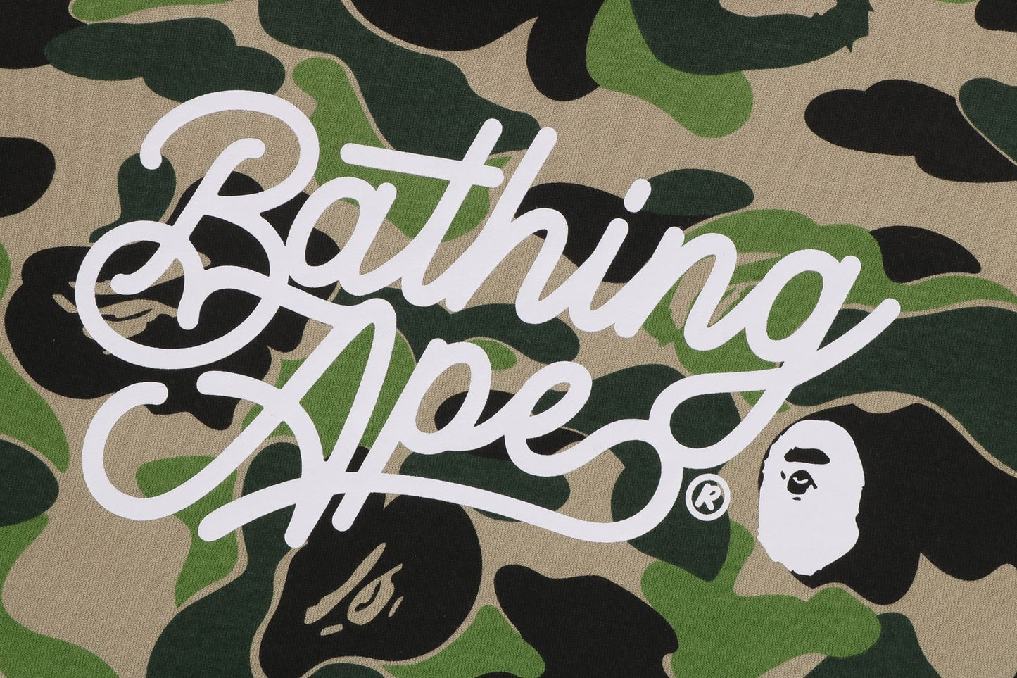 BAPE ABC CAMO LS TEE
