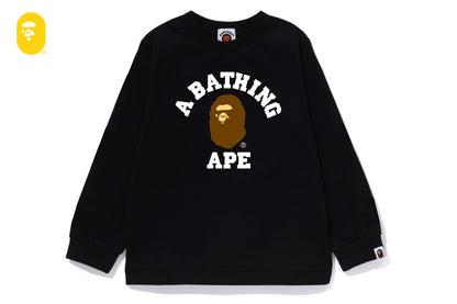 BAPE 大學長袖T恤