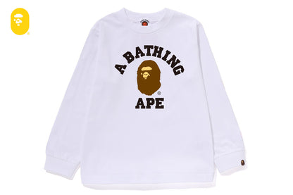 BAPE 大學長袖T恤