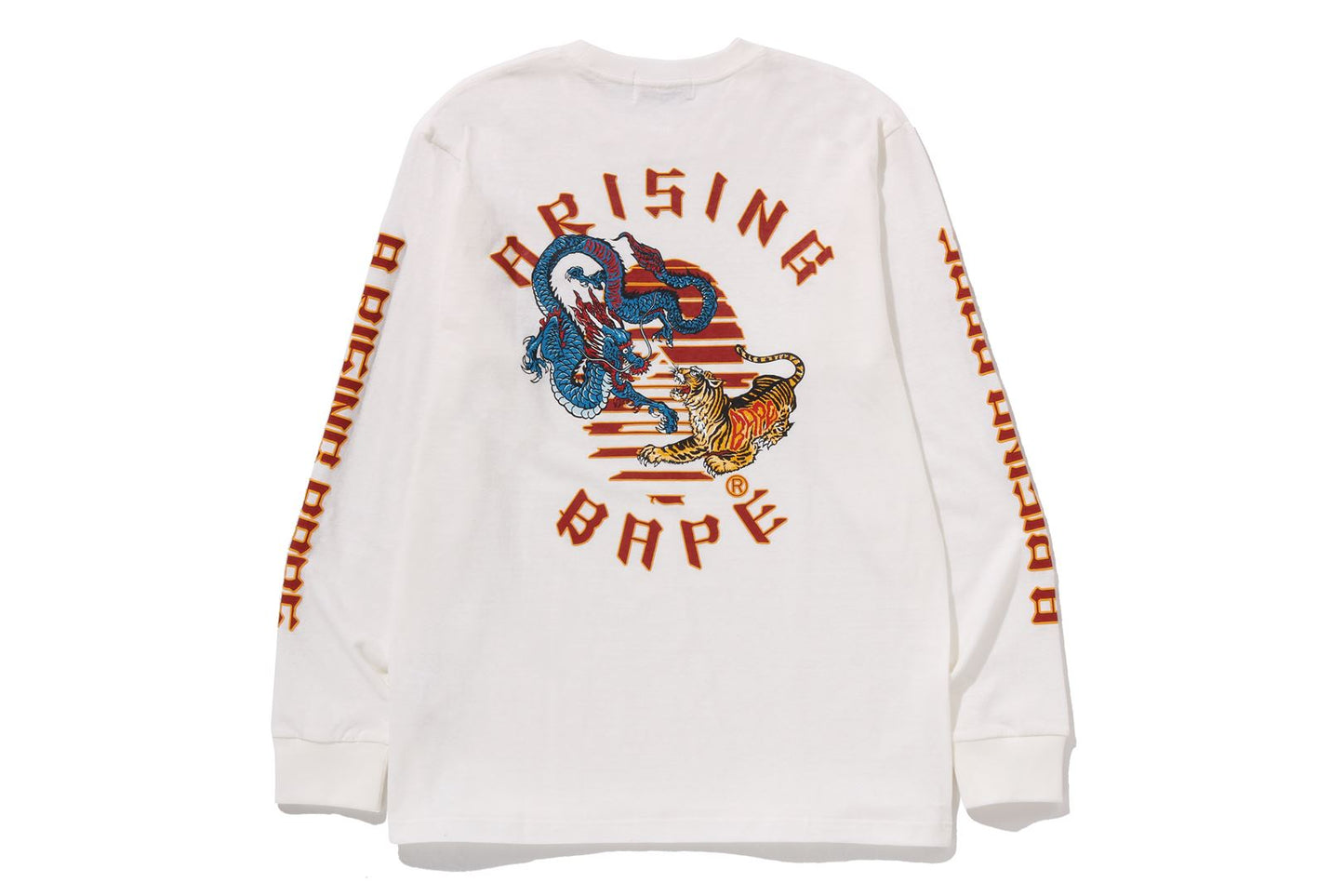 BAPE A RISING L/S TEE