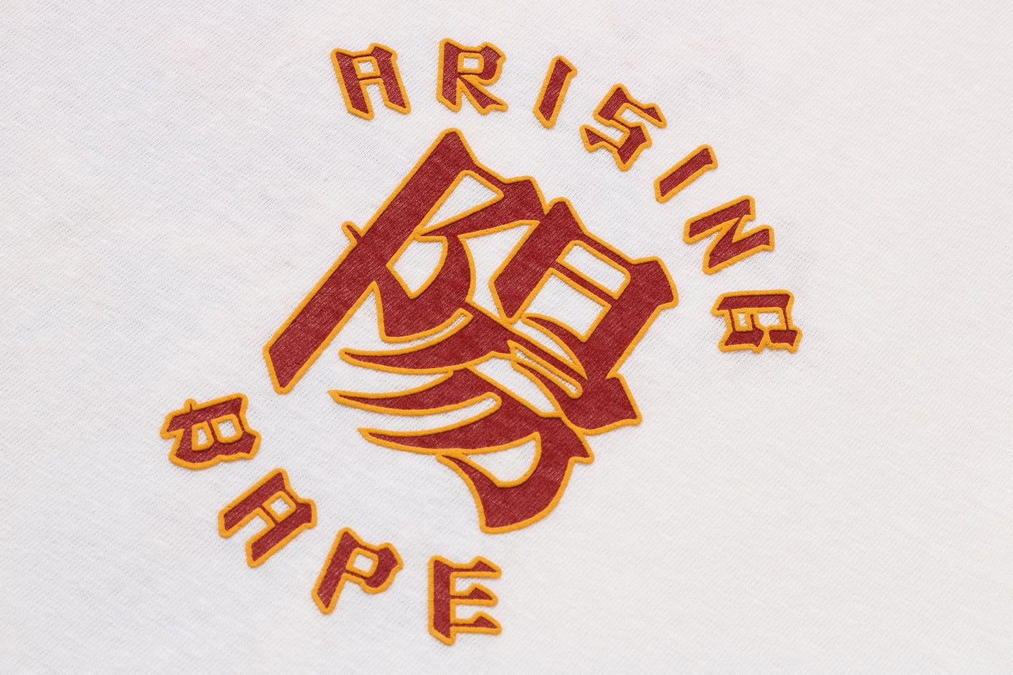 BAPE A RISING L/S TEE