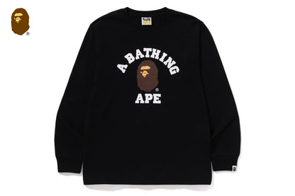 BAPE COLLEGE LS TEE