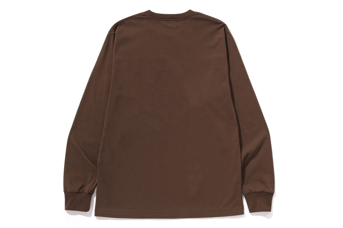 BAPE COLLEGE LS TEE