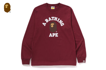 BAPE COLLEGE LS TEE