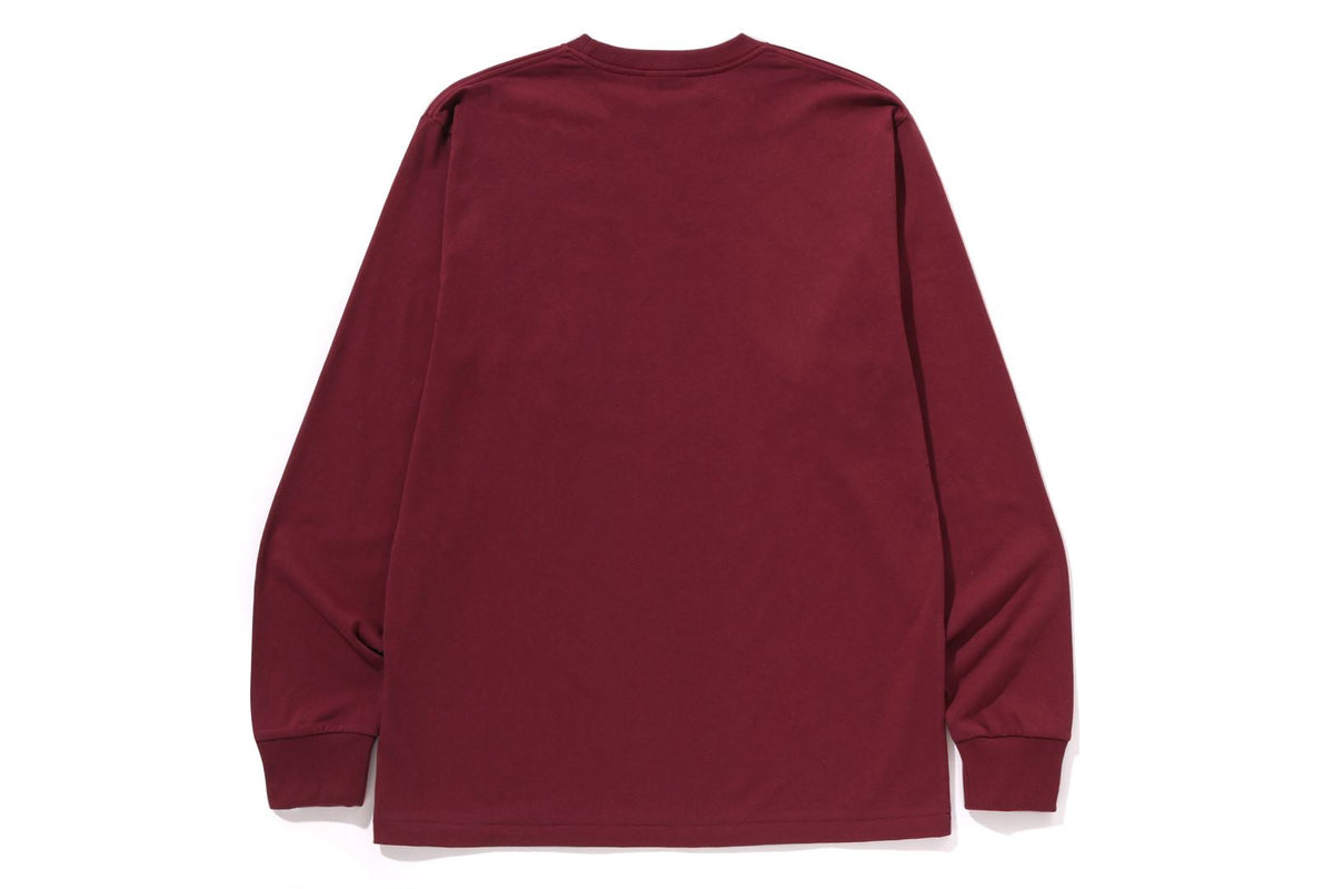 BAPE COLLEGE LS TEE