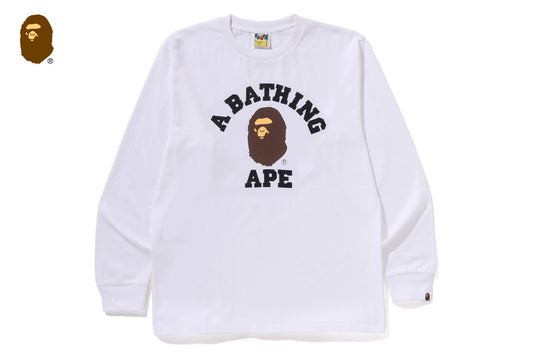 BAPE COLLEGE LS TEE
