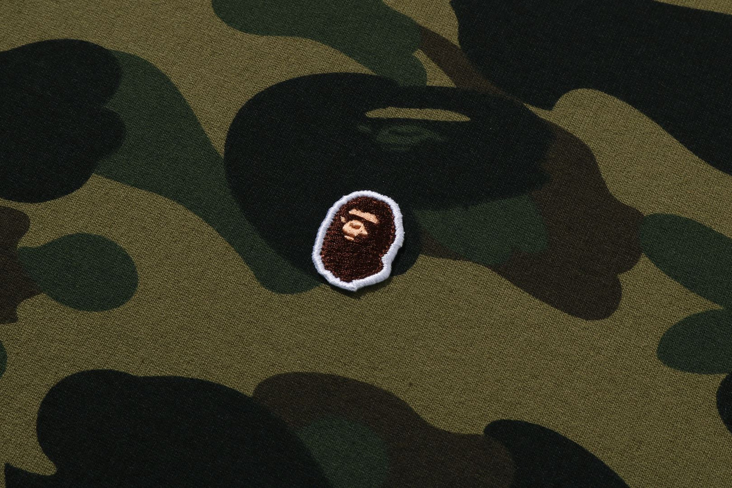 BAPE 1ST CAMO ONE POINT LS TEE