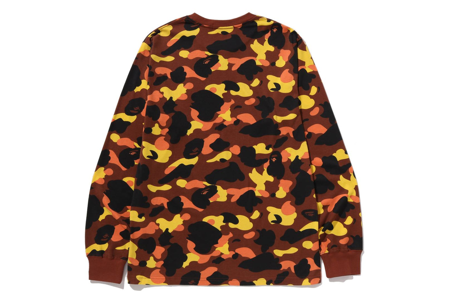 BAPE 1ST CAMO ONE POINT LS TEE