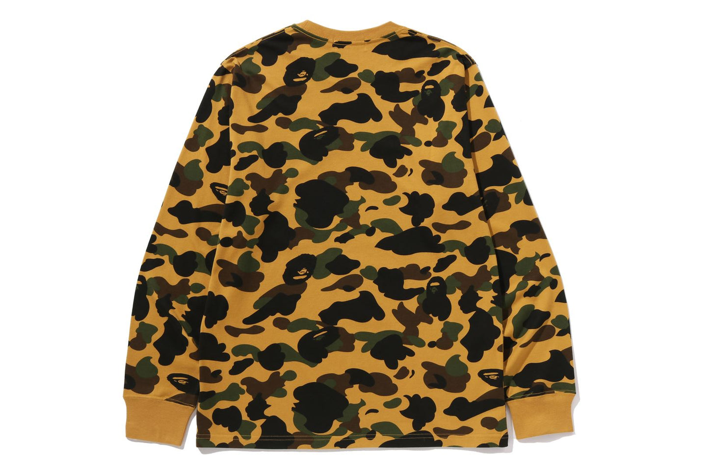 BAPE 1ST CAMO ONE POINT LS TEE