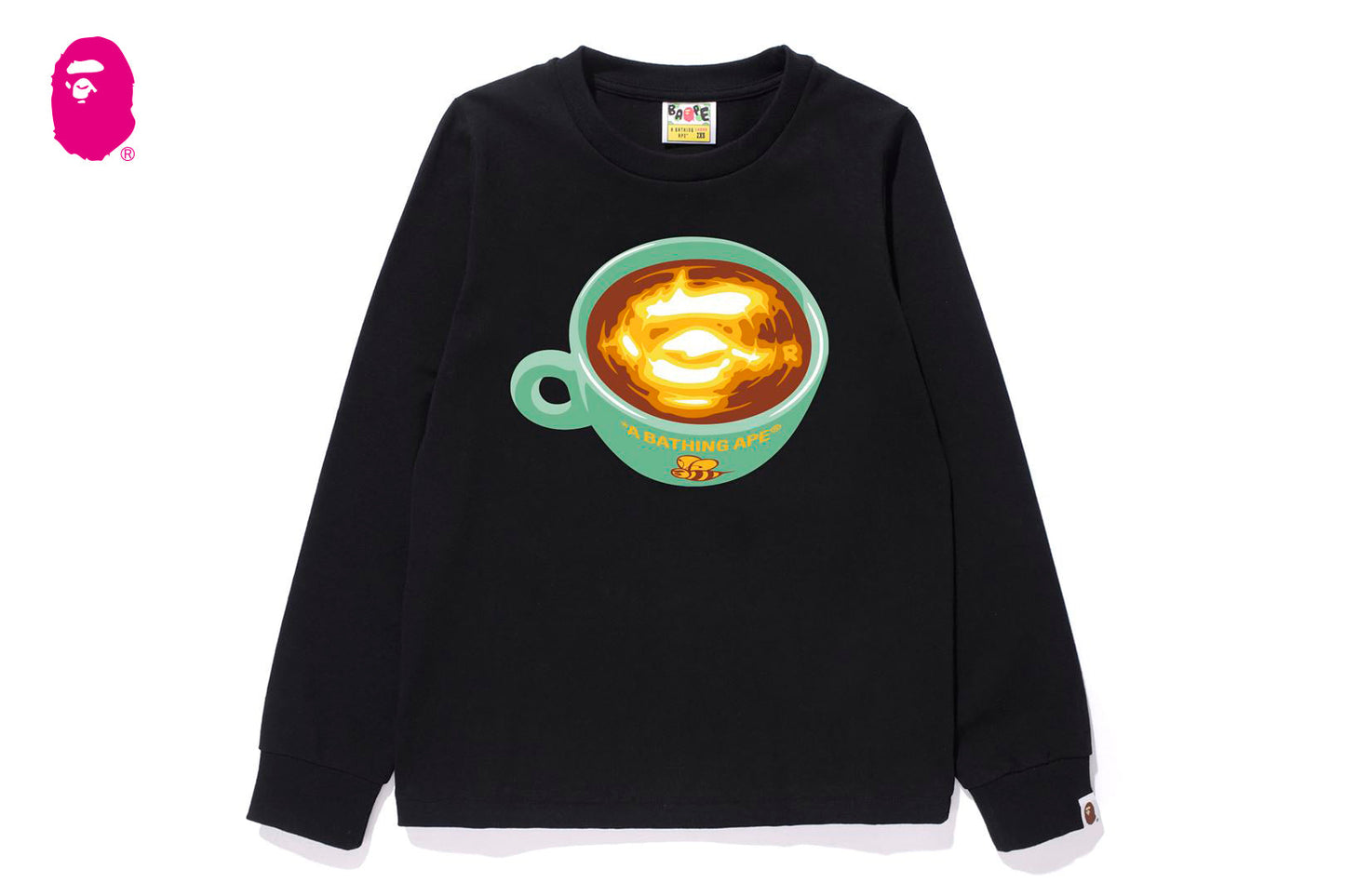BAPE LATTE 長袖T恤