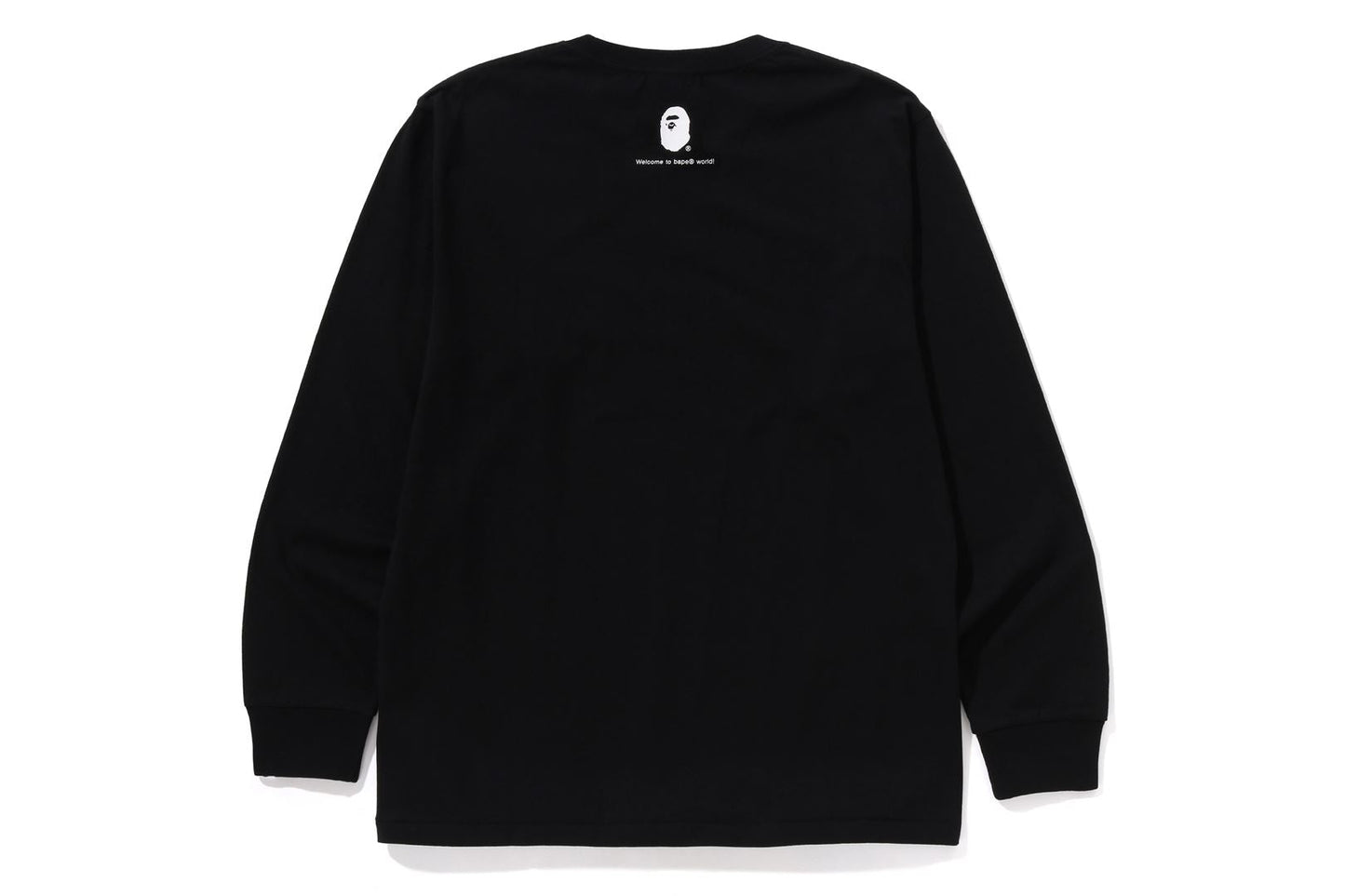 BAPE GO APE POINTER COLLEGE TEE LS TEE