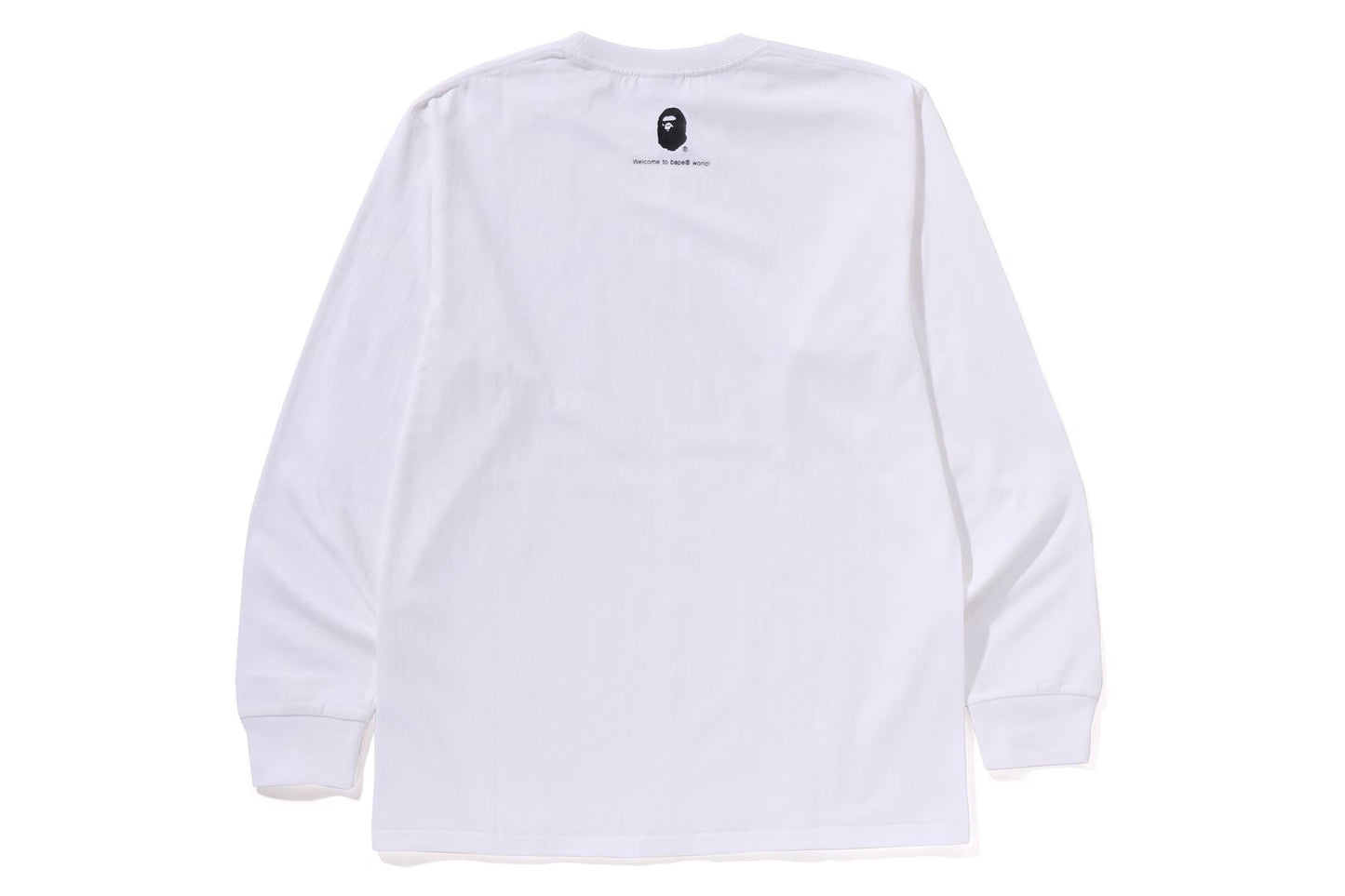 BAPE GO APE POINTER COLLEGE TEE LS TEE