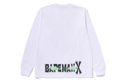 BAPE BAPEMAN-X 長袖T恤