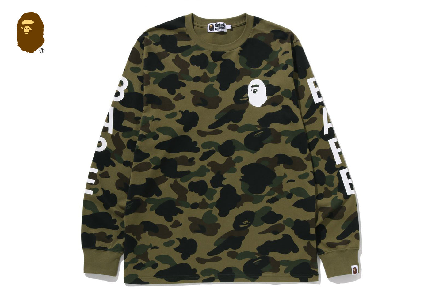 BAPE 1ST CAMO LS TEE