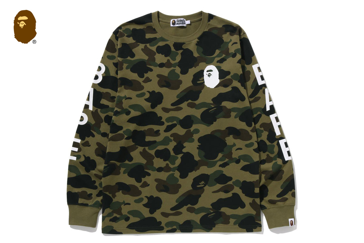 BAPE 1ST CAMO LS TEE