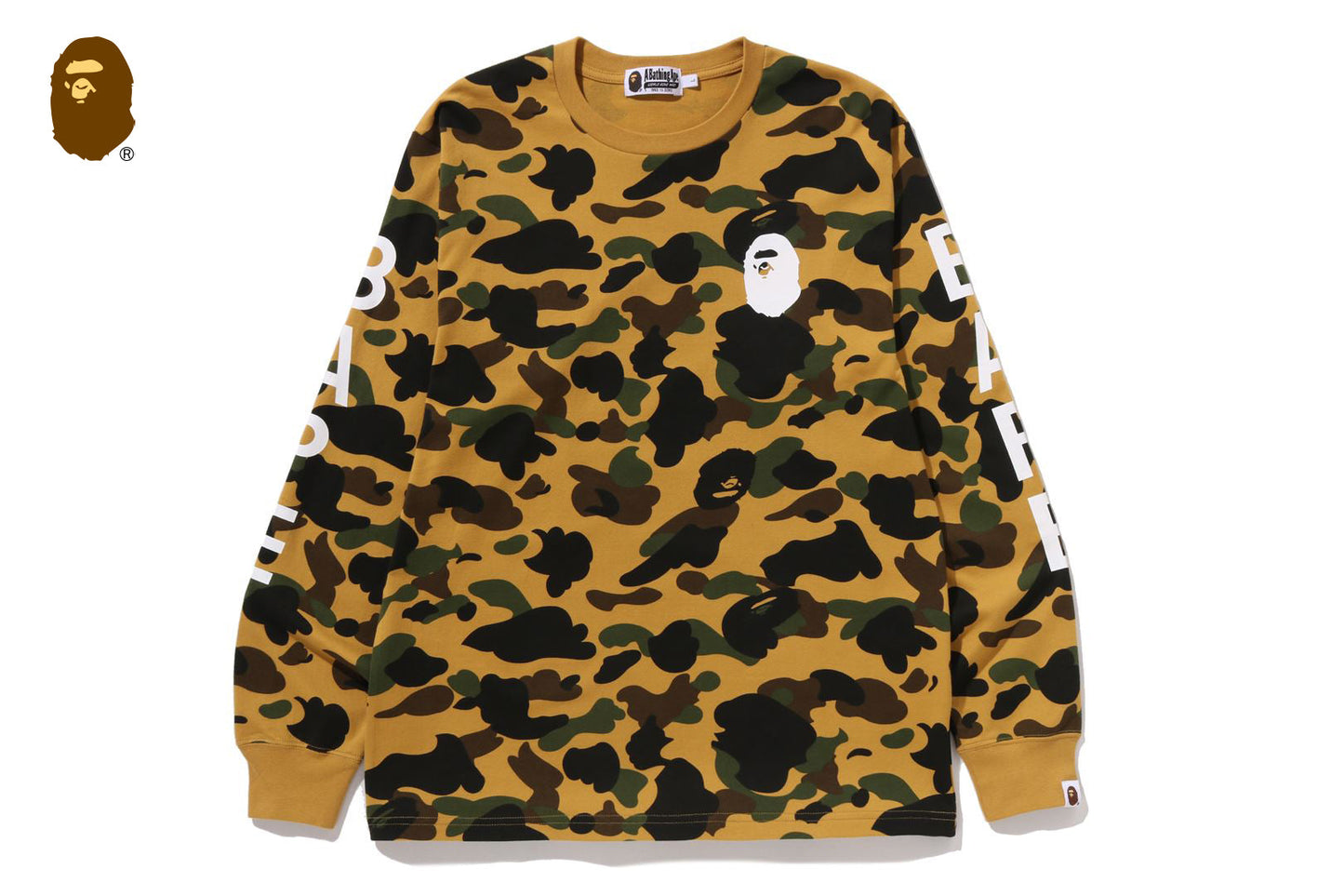 BAPE 1ST CAMO LS TEE