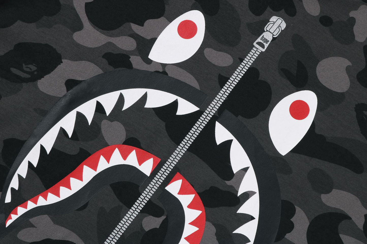 BAPE COLOR CAMO SHARK 長袖T恤