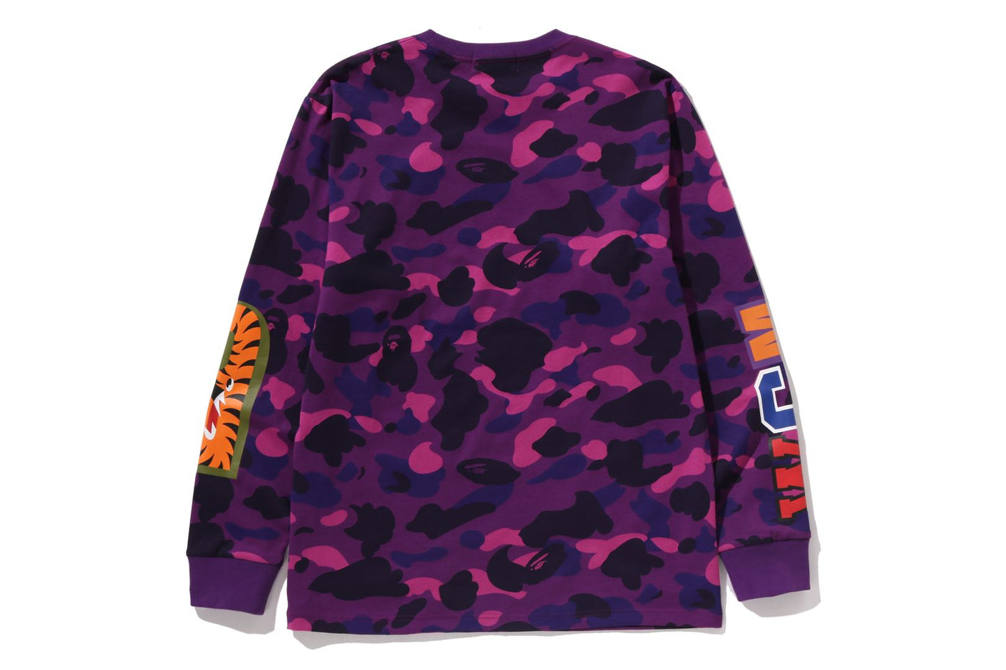 BAPE COLOR CAMO SHARK 長袖T恤
