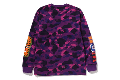BAPE COLOR CAMO SHARK 長袖T恤