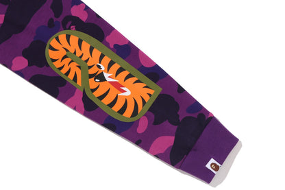 BAPE COLOR CAMO SHARK 長袖T恤