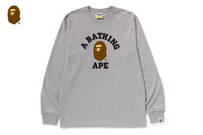 BAPE COLLEGE LS TEE