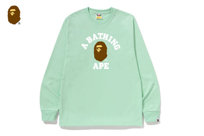 BAPE COLLEGE LS TEE
