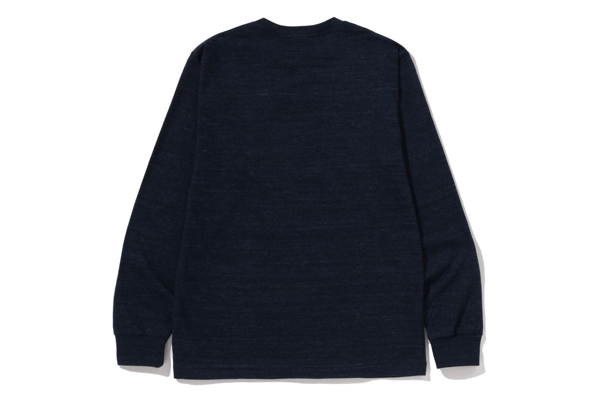 BAPE COLLEGE LS TEE