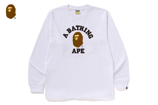 BAPE COLLEGE LS TEE