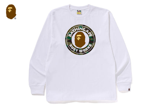BAPE 1ST CAMO BUSY WORKS 長袖T恤