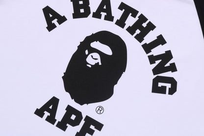 BAPE 大學拉格蘭常規版型長袖T恤