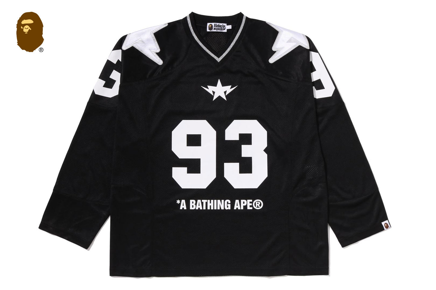 BAPE LINE CAMO 多標誌短版足球球衣