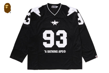 BAPE LINE CAMO 多標誌短版足球球衣