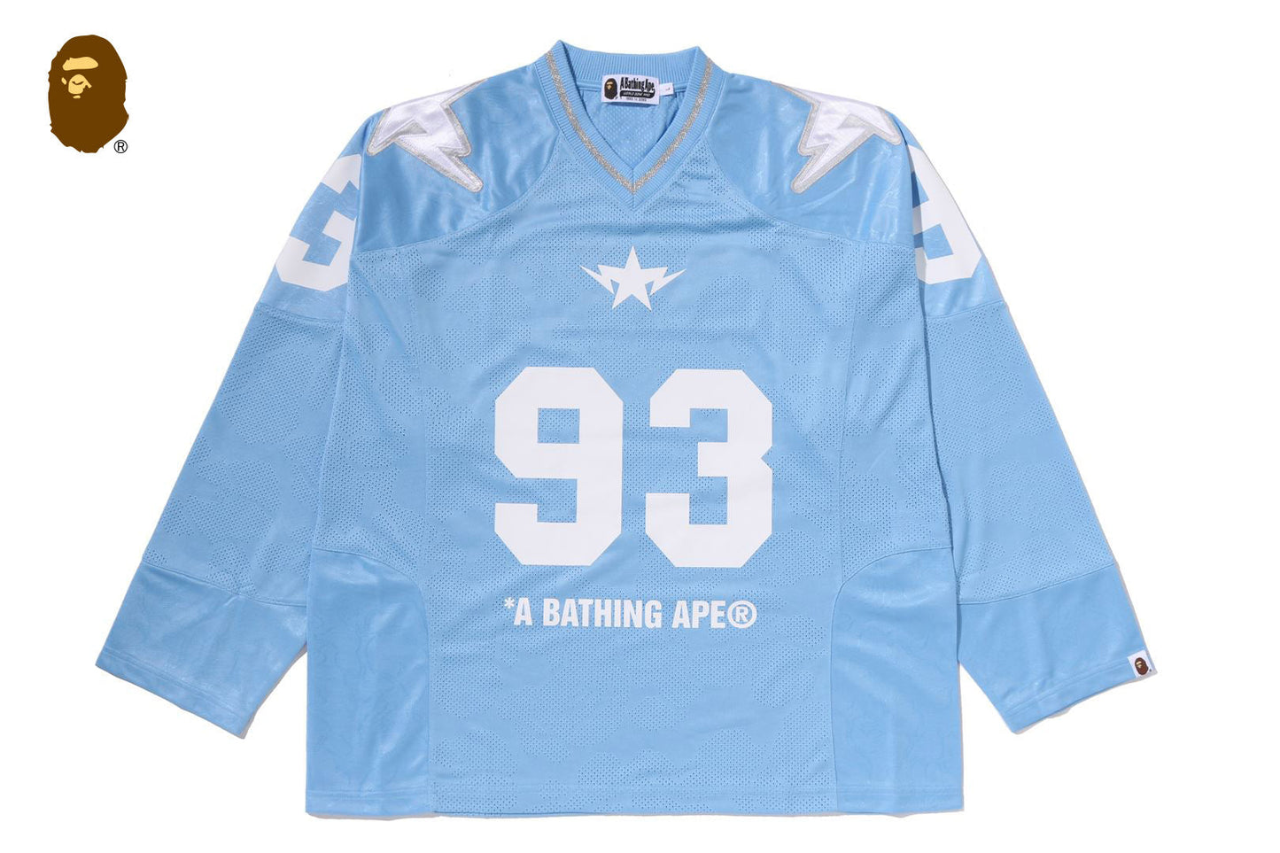 BAPE LINE CAMO 多標誌短版足球球衣