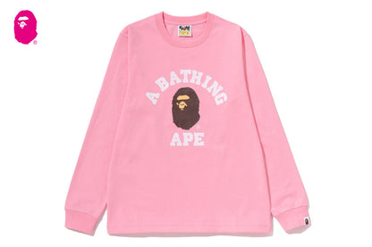 BAPE COLLEGE LS TEE