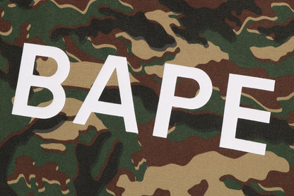 BAPE GLITCH WOODLAND CAMO BAPE CROPPED L/S TEE