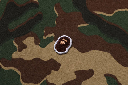 BAPE GLITCH WOODLAND CAMO ONE POINT RELAXED FIT LS TEE