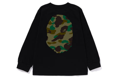 BAPE 1ST CAMO BIG APE HEAD 長袖T恤