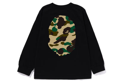 BAPE 1ST CAMO BIG APE HEAD 長袖T恤