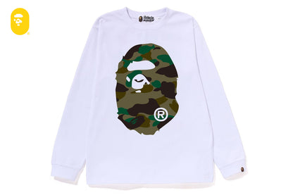 BAPE 1ST CAMO BIG APE HEAD 長袖T恤