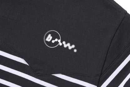 BAPE 倉石一樹 PANEL STRIPE 長袖T恤