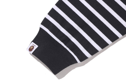BAPE 倉石一樹 PANEL STRIPE 長袖T恤