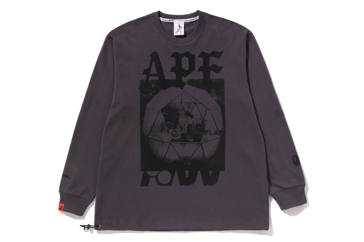 BAPE BY KAZUKI KURAISHI “APE PAW GEO” 長袖T恤