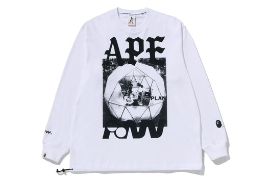 BAPE BY KAZUKI KURAISHI “APE PAW GEO” 長袖T恤