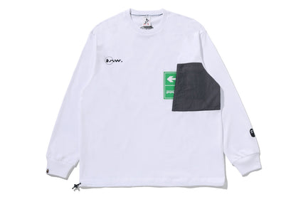 BAPE BY KAZUKI KURAISHI “EXIT” 口袋長袖T恤