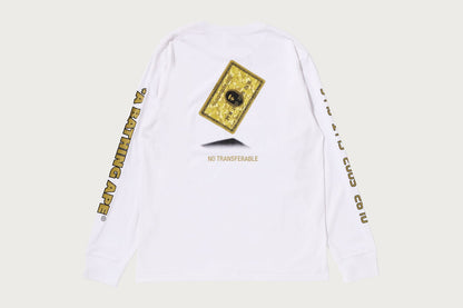 BAPE CARD GRAPHIC 長袖 T恤 BAPEC