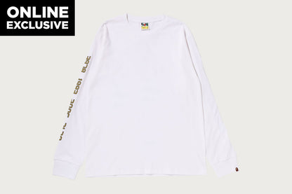 BAPE CARD GRAPHIC 長袖 T恤 BAPEC