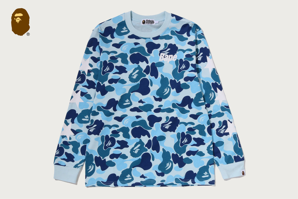 BAPE ABC CAMO 長袖T恤